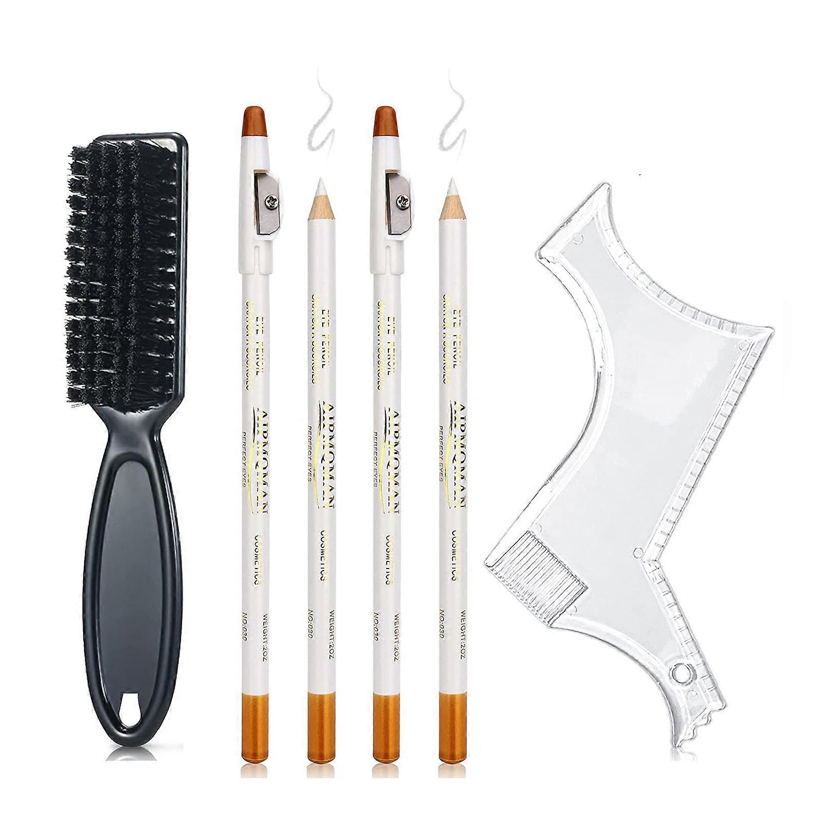 Portable Men Beard Styling Essential Tools for Creating and Maintaining Your Desired Look White