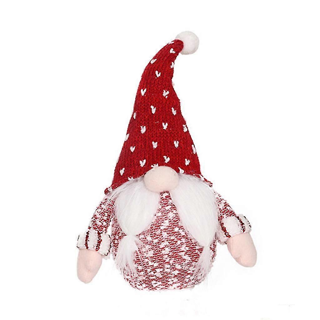 عيد الميلاد جنوم عطلة الديكور مع أضواء LED السويدية Tomte أفخم لدمية