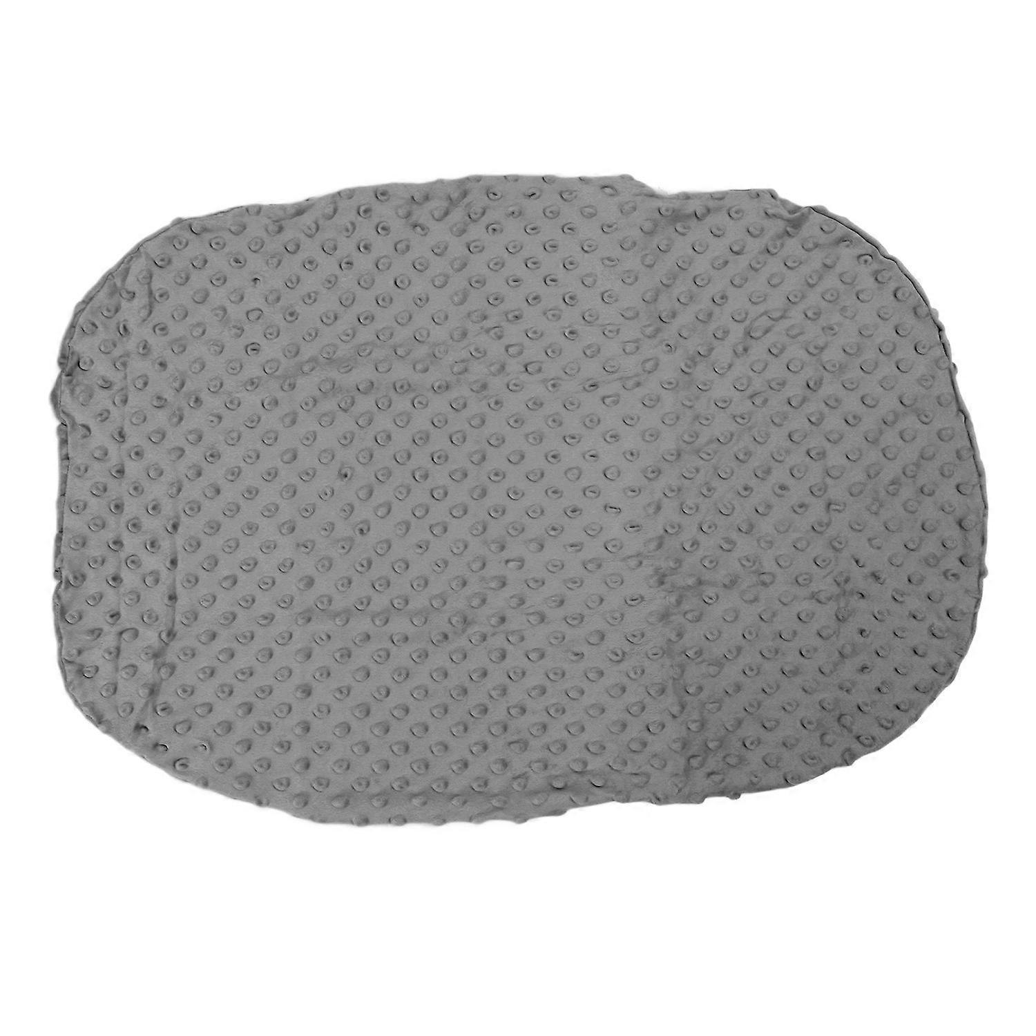Baby Bassinet Sheet Bassinet Mattress Pad Cover Soft Velvet Cradle Sheet for Boys and Girls Gray