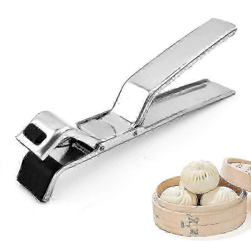 ステンレス鋼オーブントレイグリッパー/耐熱グリップ付きピザパンレトリーバートング、1個JR2025032601223