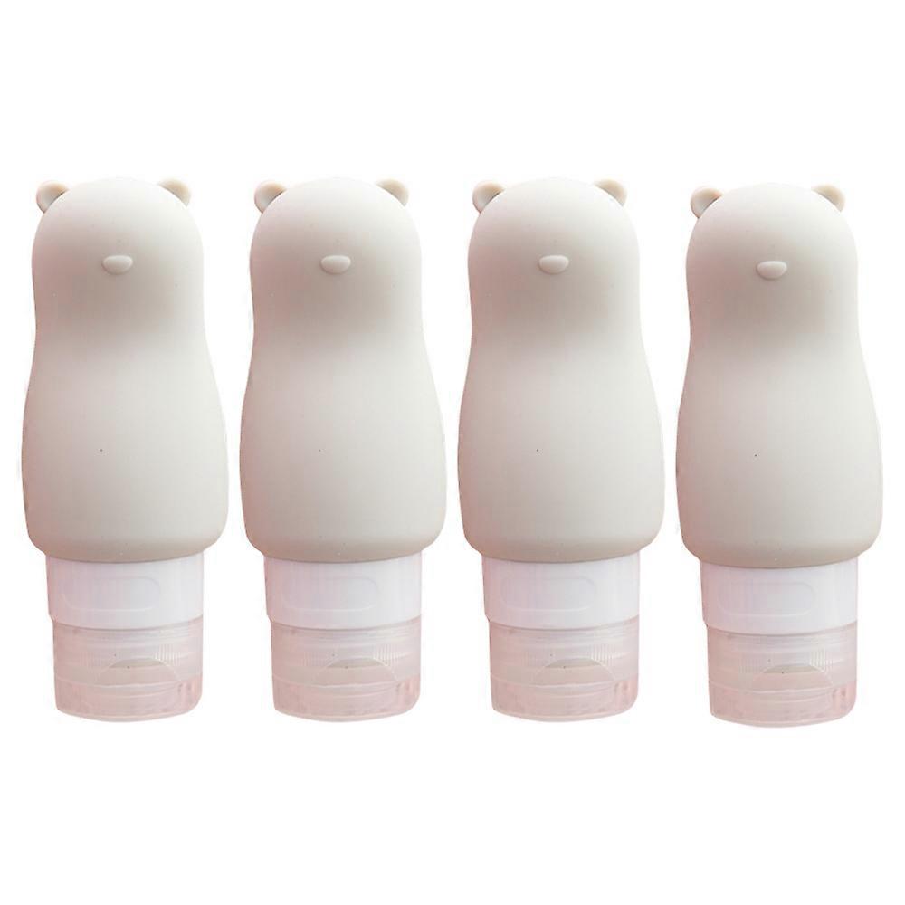 Travel Bottles Set, Silicone, Reusable, Leakproof