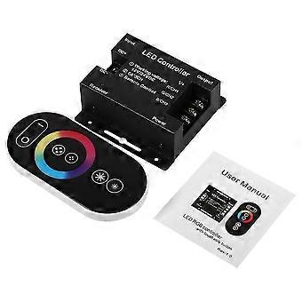 18A DC 12V/24V 2.4G RF Wireless Touch RGB Remote Controller compatible 5050/3528 RGB LED Strip Light High quality