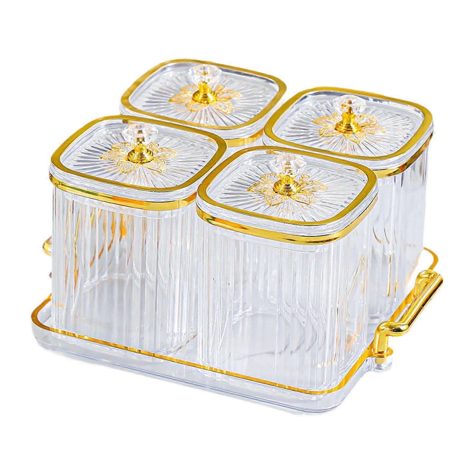 ドライフルーツスナックサービングプレート調味料キャニスターノルディックナッツトレイ調味料