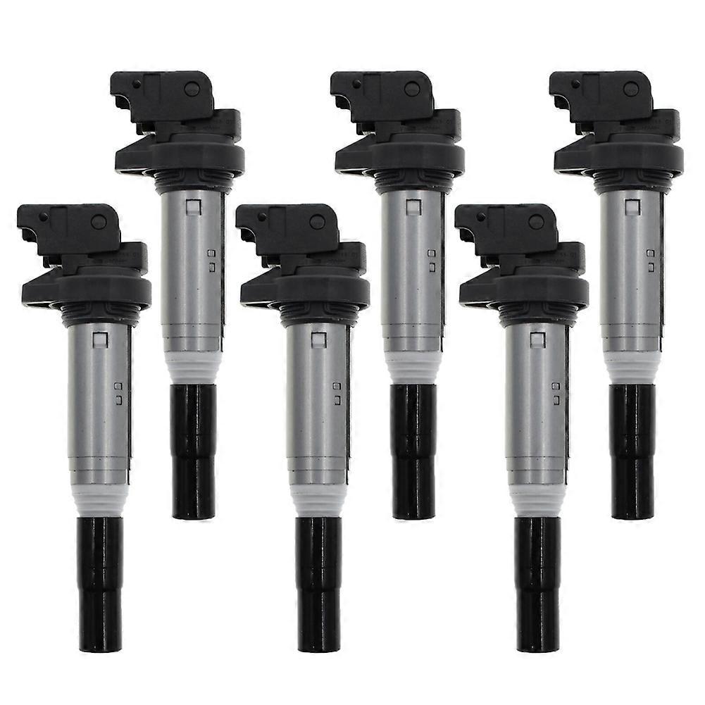 6PCS Ignition Coils for E60 E61 F10 F18 F11 E39 Ignition System