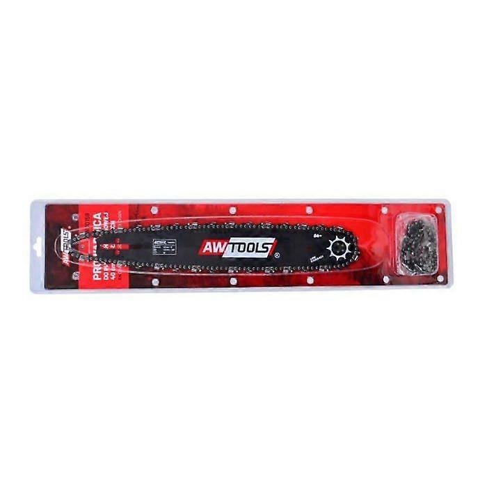 Chainsaw Chain - AWTools - AW80159 - 1 guide + 2 chains - 40 cm - 66 links