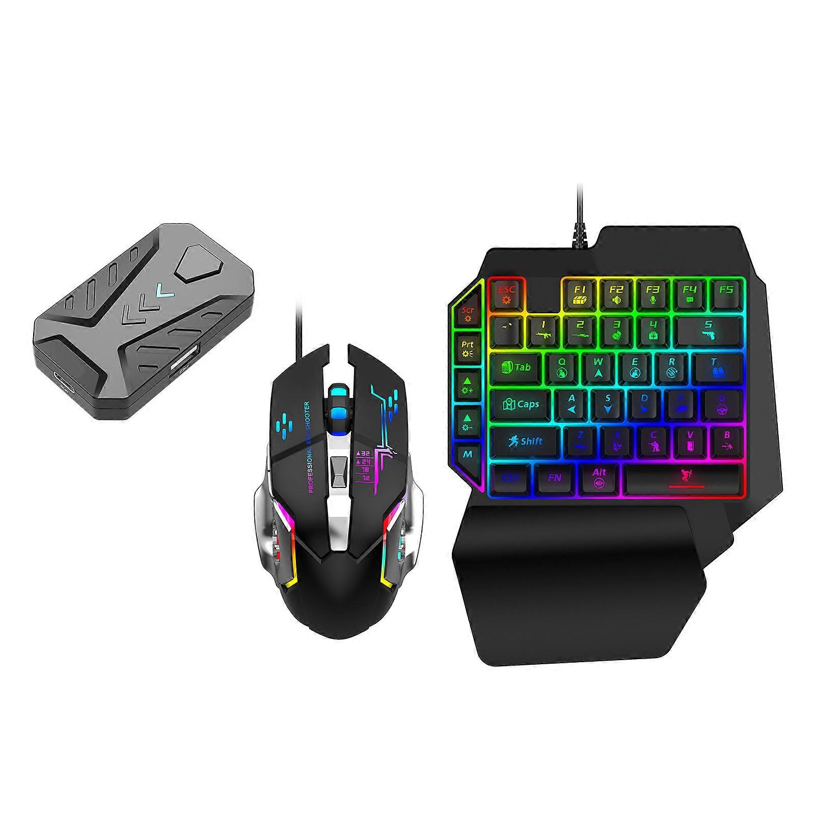 Mobile Controller Converter Cellphones Gamepad To Keyboard And Mouse Converter Support USB Cable Connection