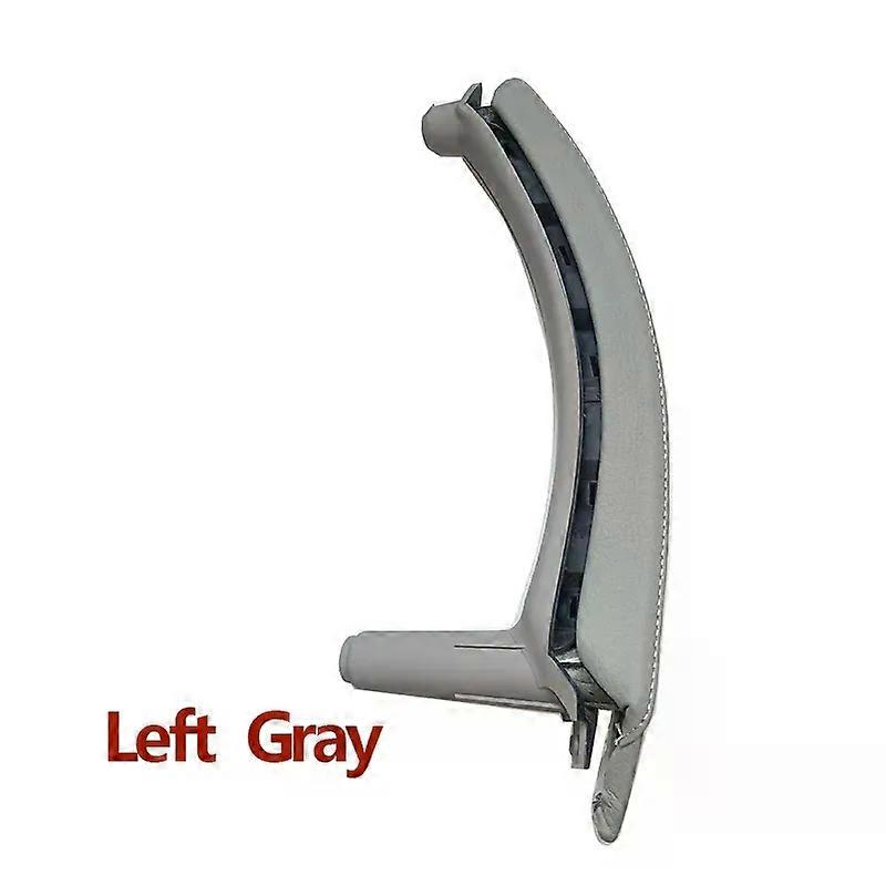 Left Right Interior Passenger Door Handle with Leather Cover Assembly compatible for   X5 X6 E70 E71 E72 2007-2014
