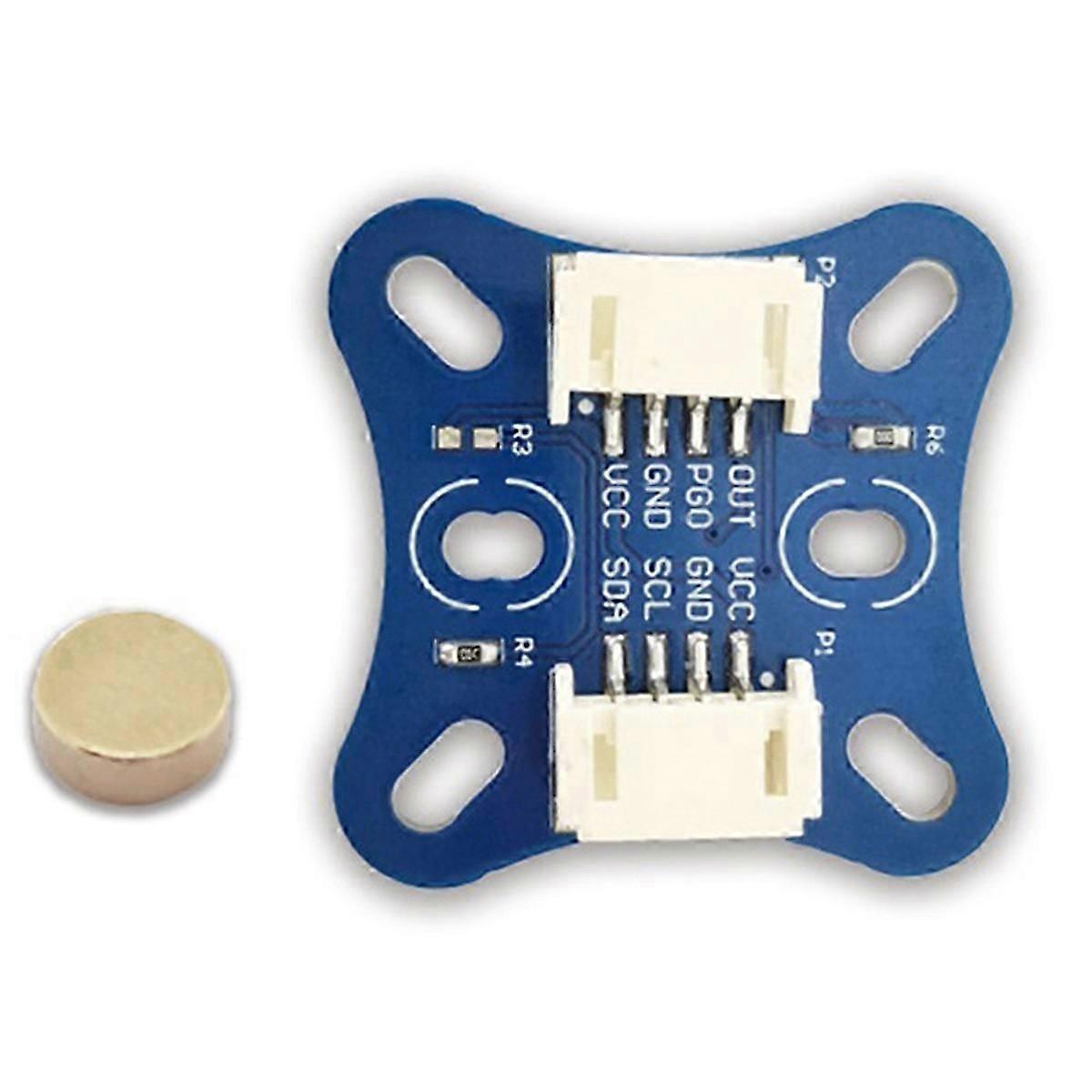 AS5600 Magnetic Encoder Module Magnetic Induction Angle Measurement Sensor Module FOC 12Bit High Pr