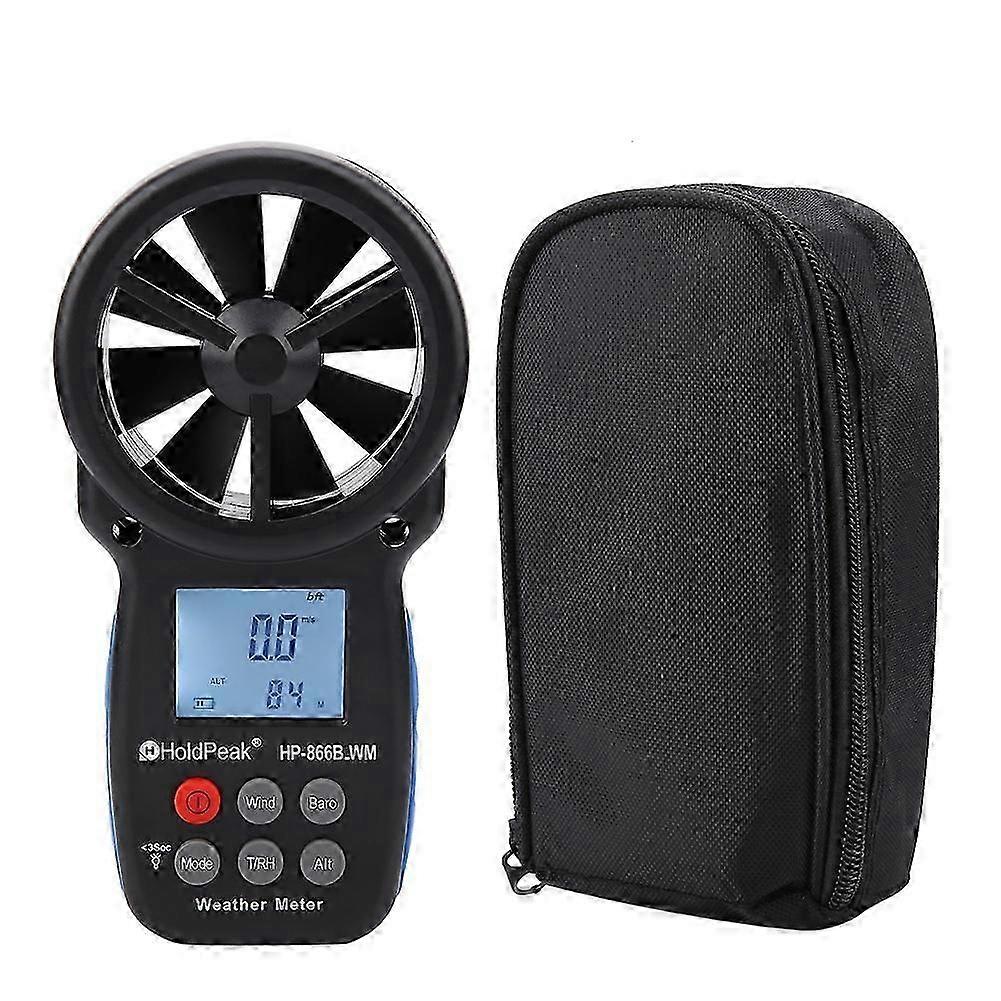 866b-wm Handheld Digital Speed Meter Volume Measuring Anemometer