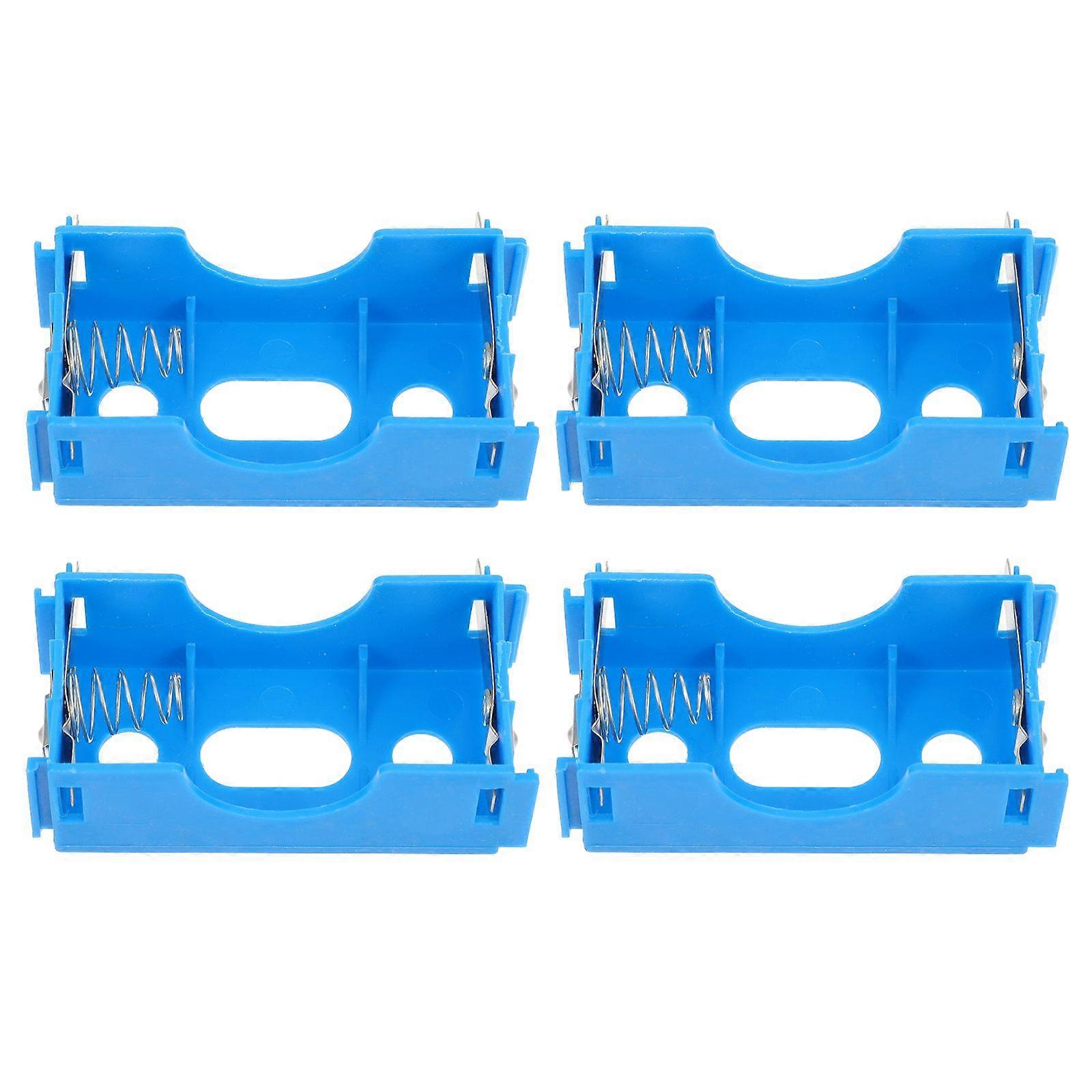 4pcs Plastic Terminal Battery Box Electricity Experiment Teaching Physics Tool Random Color