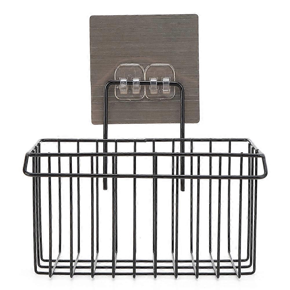 Iron Kitchen Draining Basket Cleaning Cloth Detergent Sponge Storage Rack Kitchen Accessories
