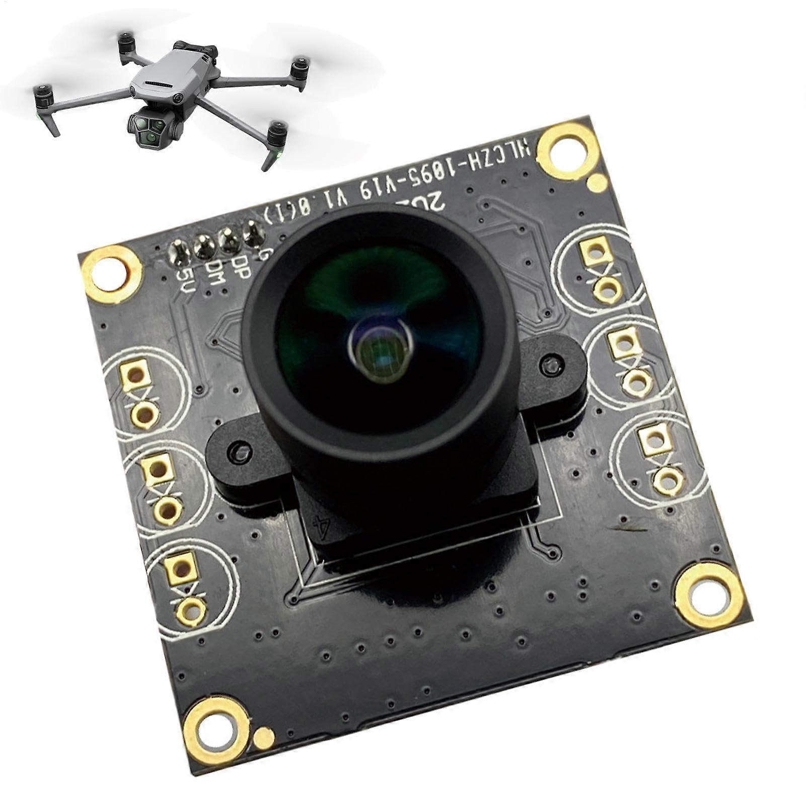 USB Camera Module - Security Monitoring Camera Module,95° Angle USB Vision Night Webcam Equipment Accessory HD Security for Plug and Play