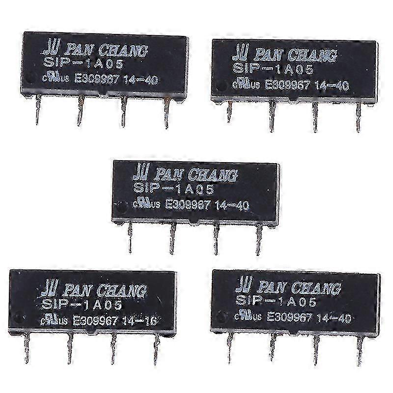 5pcs 4pin 5v Relay Sip-1a05 Reed Switch Relay For Pan Chang Relay Shytmv