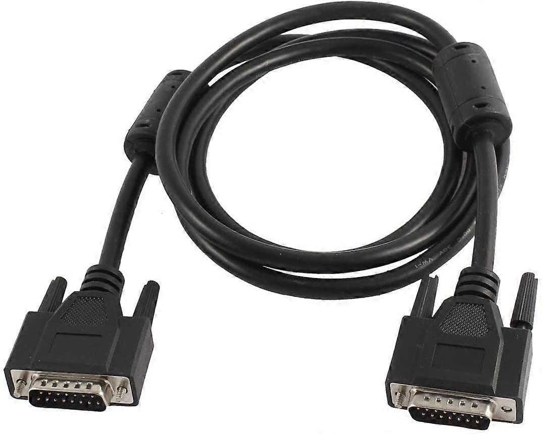 XYWHPGV DB15 15 Pin Male to Male Monitor Adapter Cable Wire Line 1.5M Length(8d8f6 25e4f d5c22 c3e09 59a1a df7e5