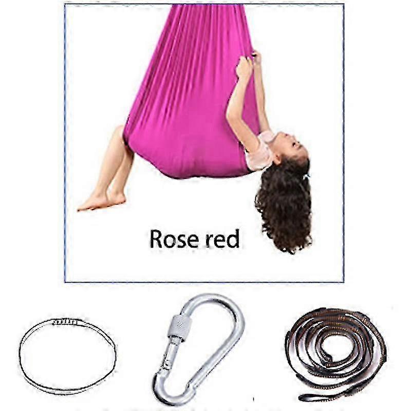 Rose Red -Θεραπεία Sensory Swing-Yoga Κουνιστή καρέκλα Αγκαλιά Αυτισμός Aspergers