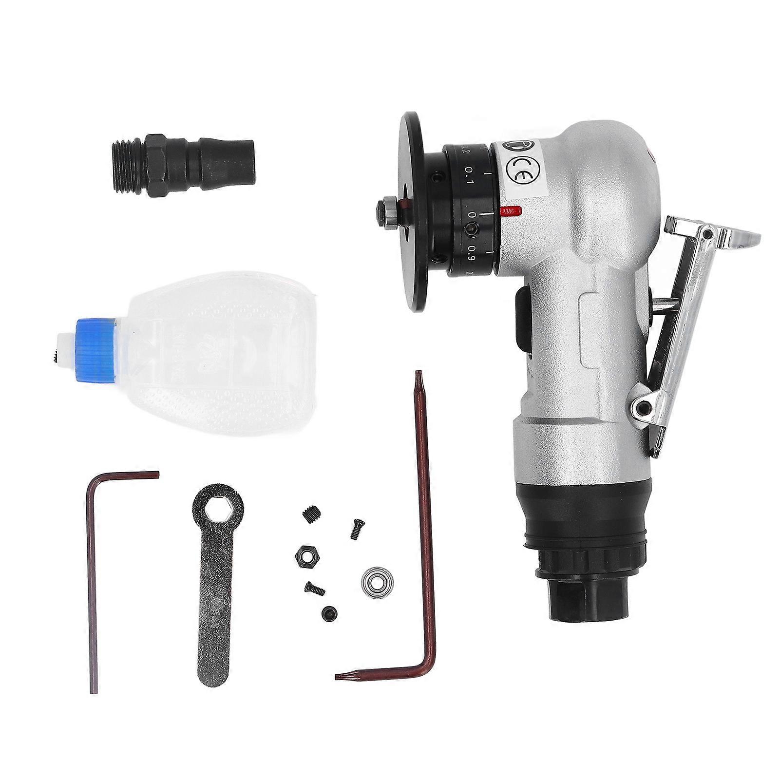 Mini Pneumatic Chamfering Machine Portable Handheld Air Chamfer Tool 45 Degree Arc Corner Beveling Trimming Deburring