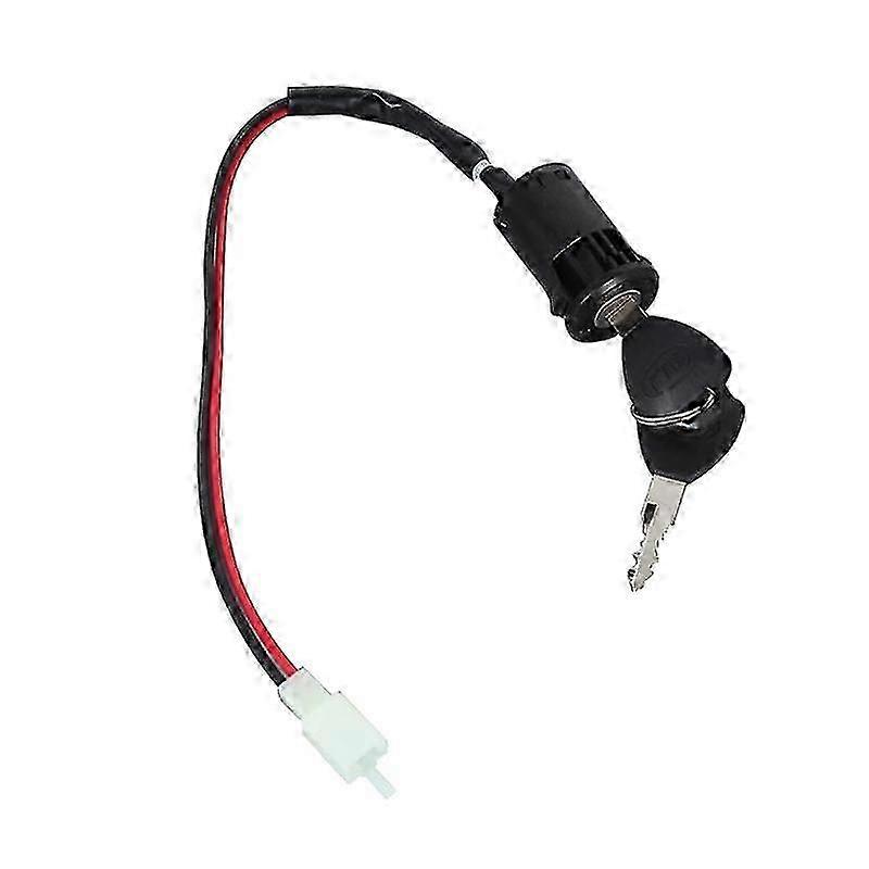 Universal 2 Wire On-Off Switch Starter w/2 Keys Switch Scooter Motorcycle Key