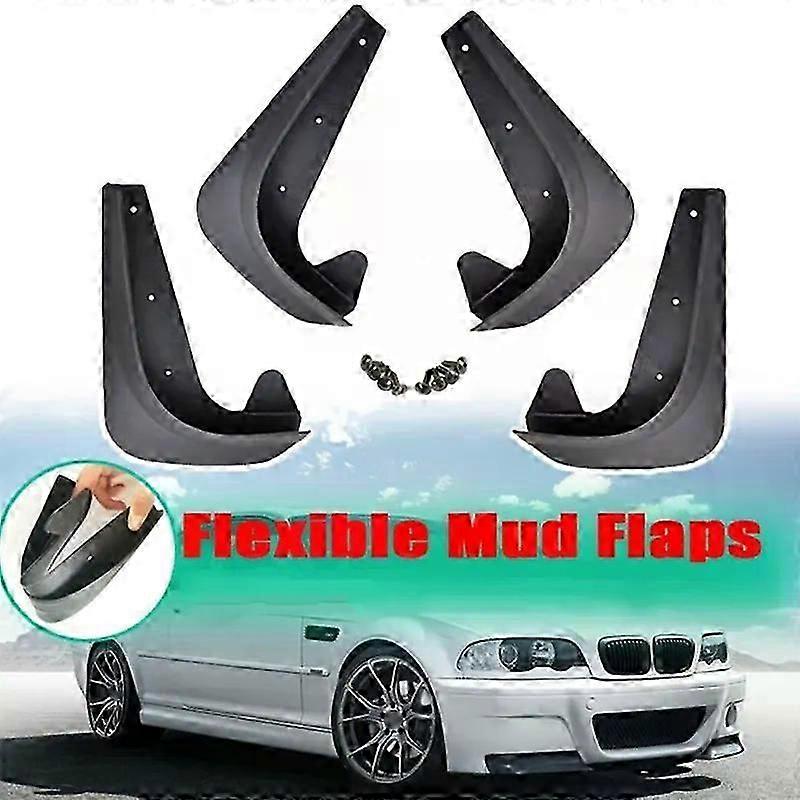 NEW-Car Mud Flaps Splash Guards Mudguard For-BMW 3 5 7 Series E30 E46 E90 E91 E92 E93 E60 F10 F11 G30 E38 E65 F01