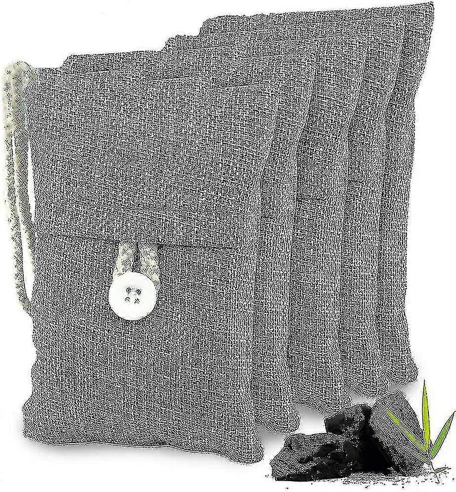 5pcs Deumidificatore Sacchetto, deodorante, assorbitore di umidità a carbone attivo