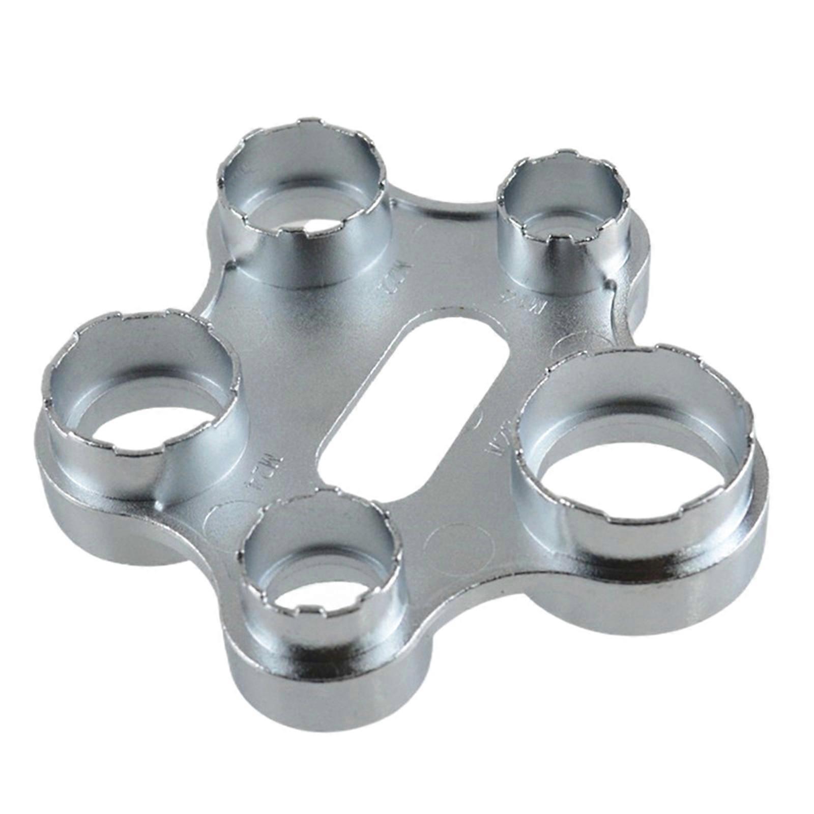 6 in 1 Aerators Removal Tool Faucet Aerators Key Removal Wrench Tool Faucet Aerators Removal Tool for Bathroom Kitchen Sink