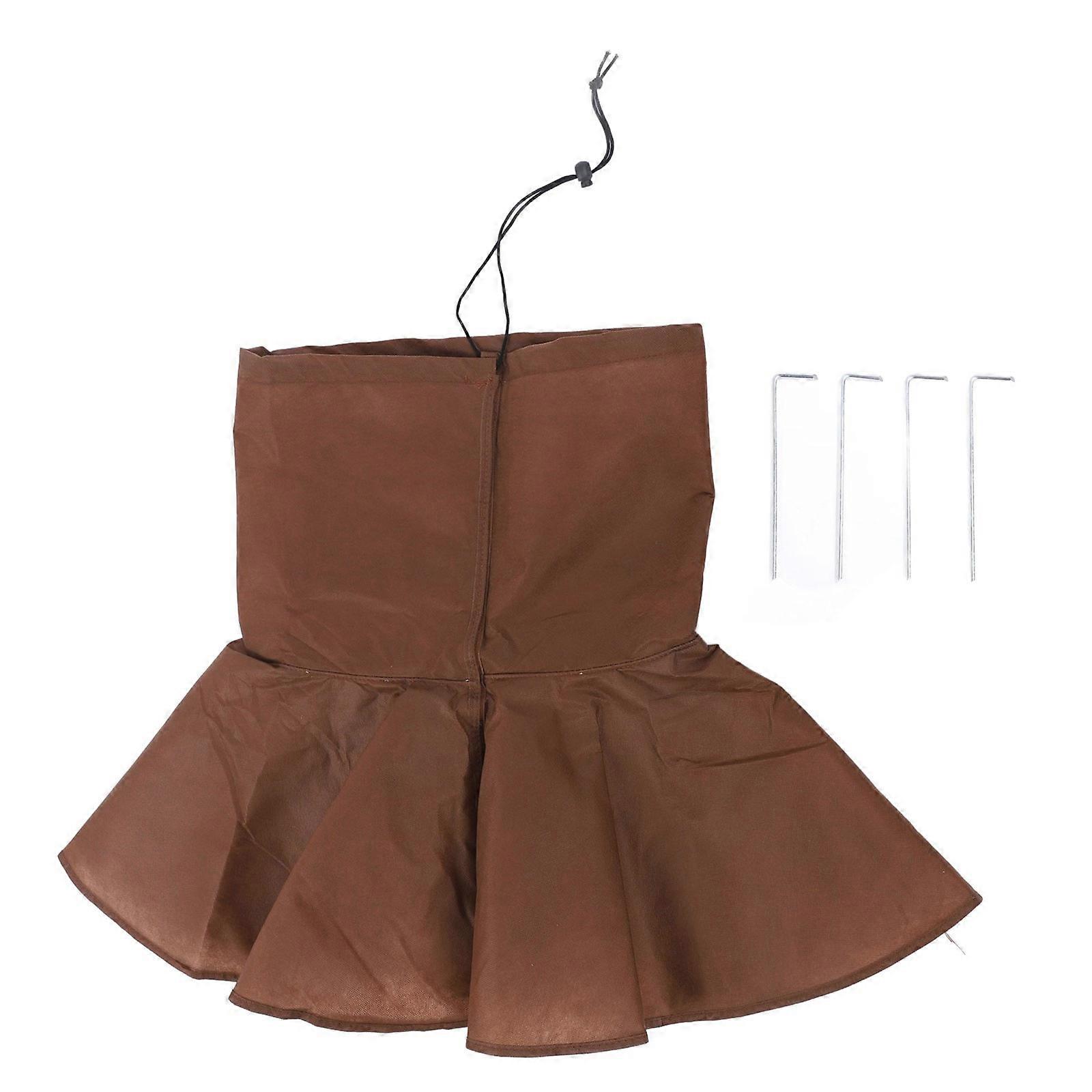 Winter Tree Protections Wrap Nonwoven Fabric Winter Tree Root Protector Easy Installation Tree Cover for Extreme Cold