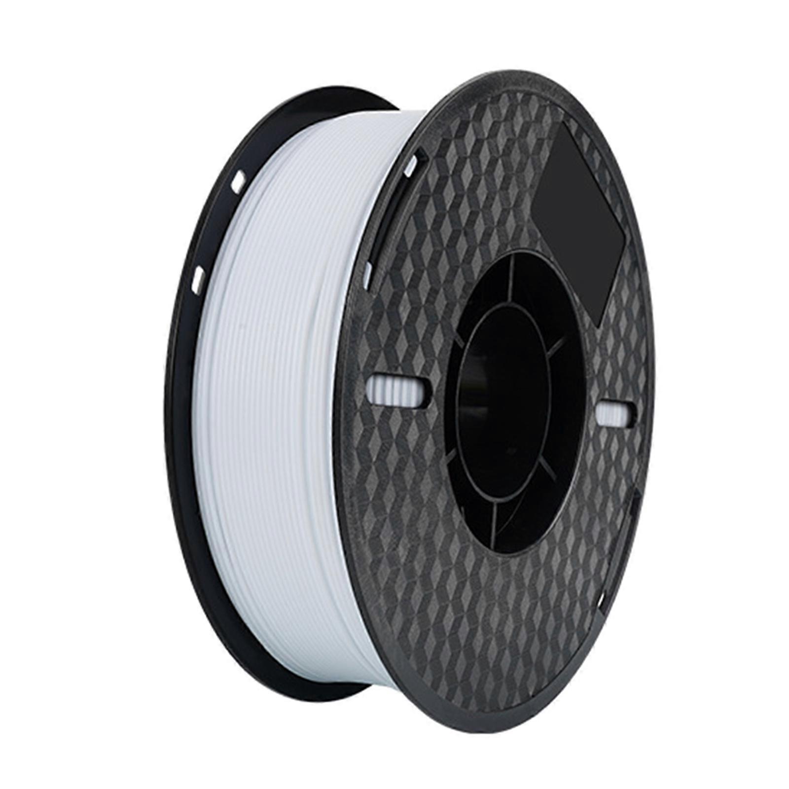 PA Filament Nylon 3D Printer Filament with Heat Resistant Nylon Filament 1.75mm PA 3D Printing Filament for Printer  White