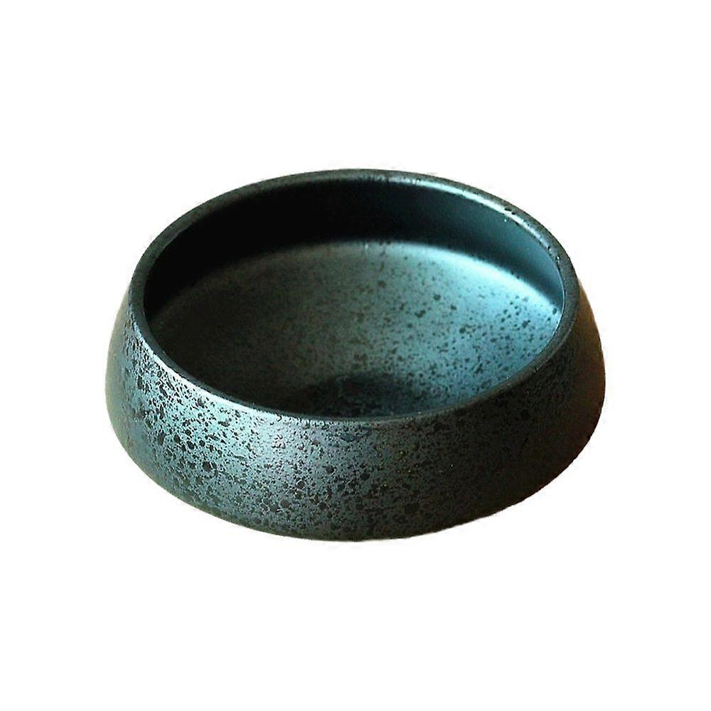 Ceramic Flower Pot Retro Zen Angular Bowl Flower Pattern Flower-arranging Ware Hydroponic Fruit Pot Dry