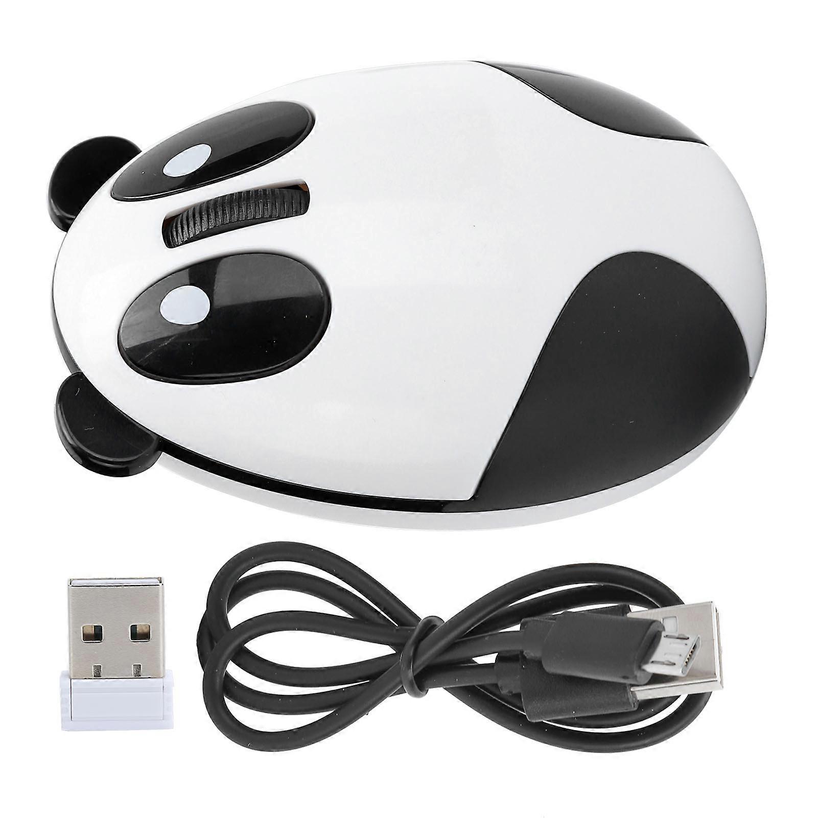 Wireless Mouse Cartoon Mini 2,4 Ghz White