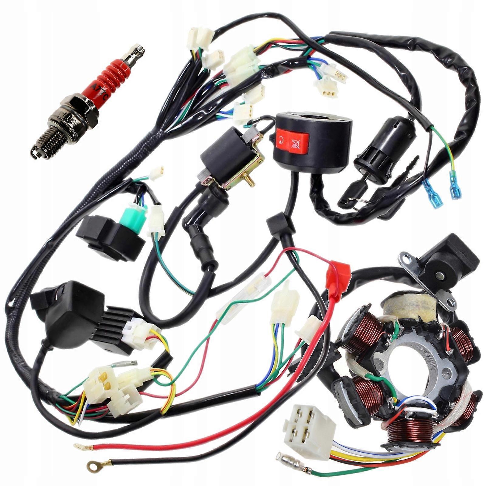 Installation électrique Harnais Stator Bobine Module ATV Quad 110 125 Complet