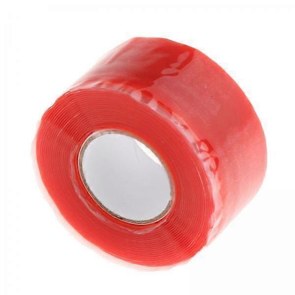 3x Self Fusing Tape Kayak Canoe Stretch Flexible Red