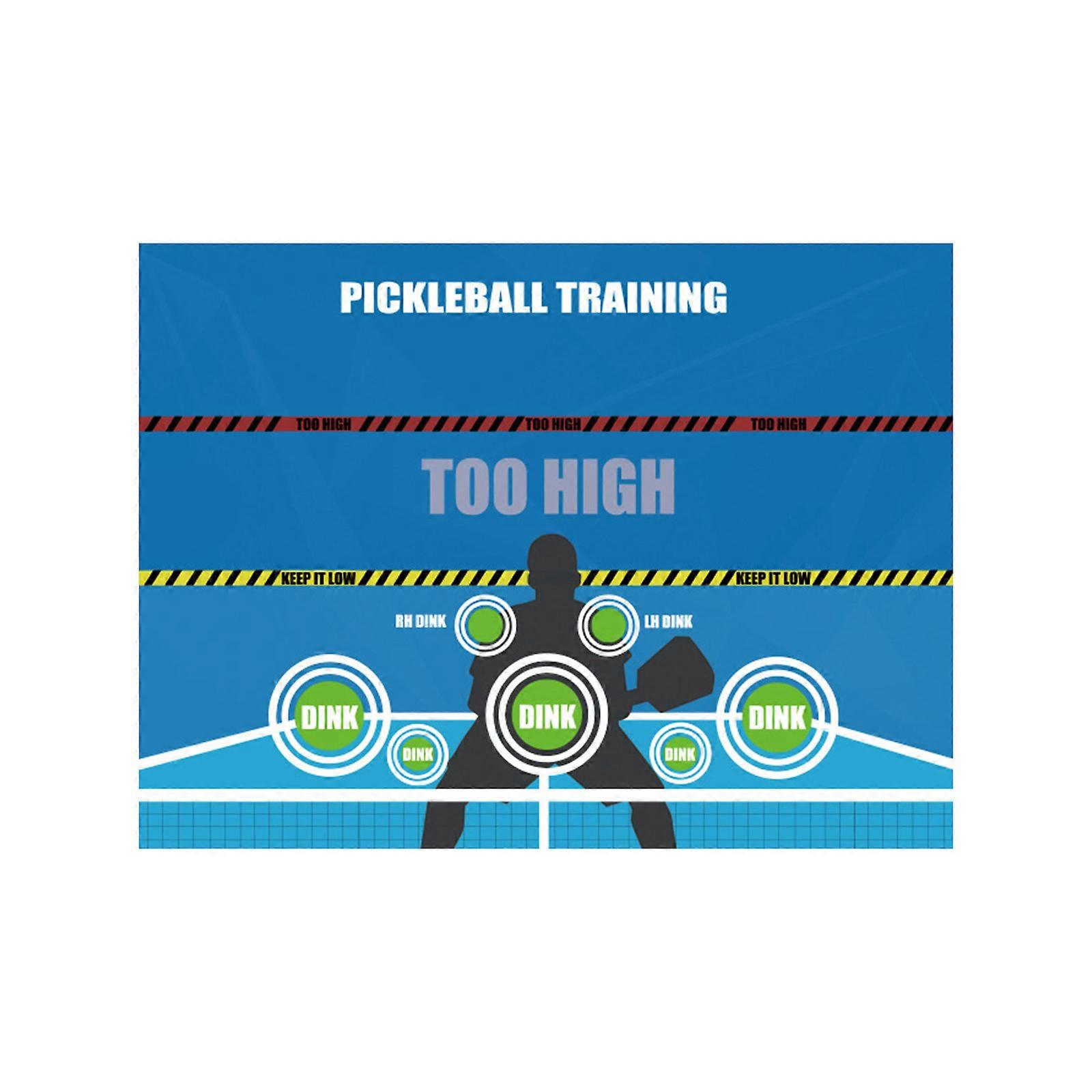 Dink Übungsbrett Dink Pad Ausrüstung für Yard Dink Training Übungspad Wand Dink Pads