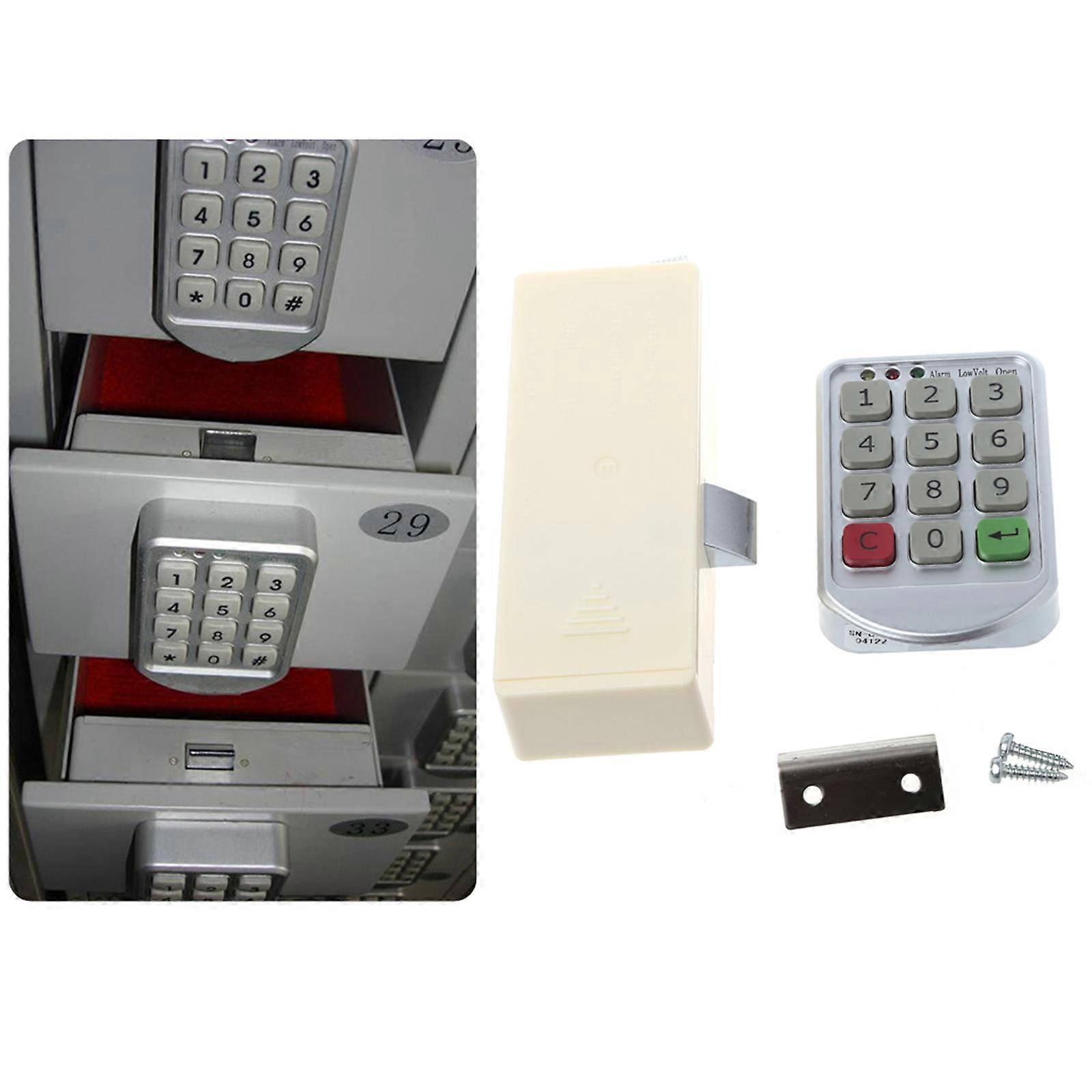 Electronic Digital Keypad Supermarket Cabinets Door Code Number Password Lock