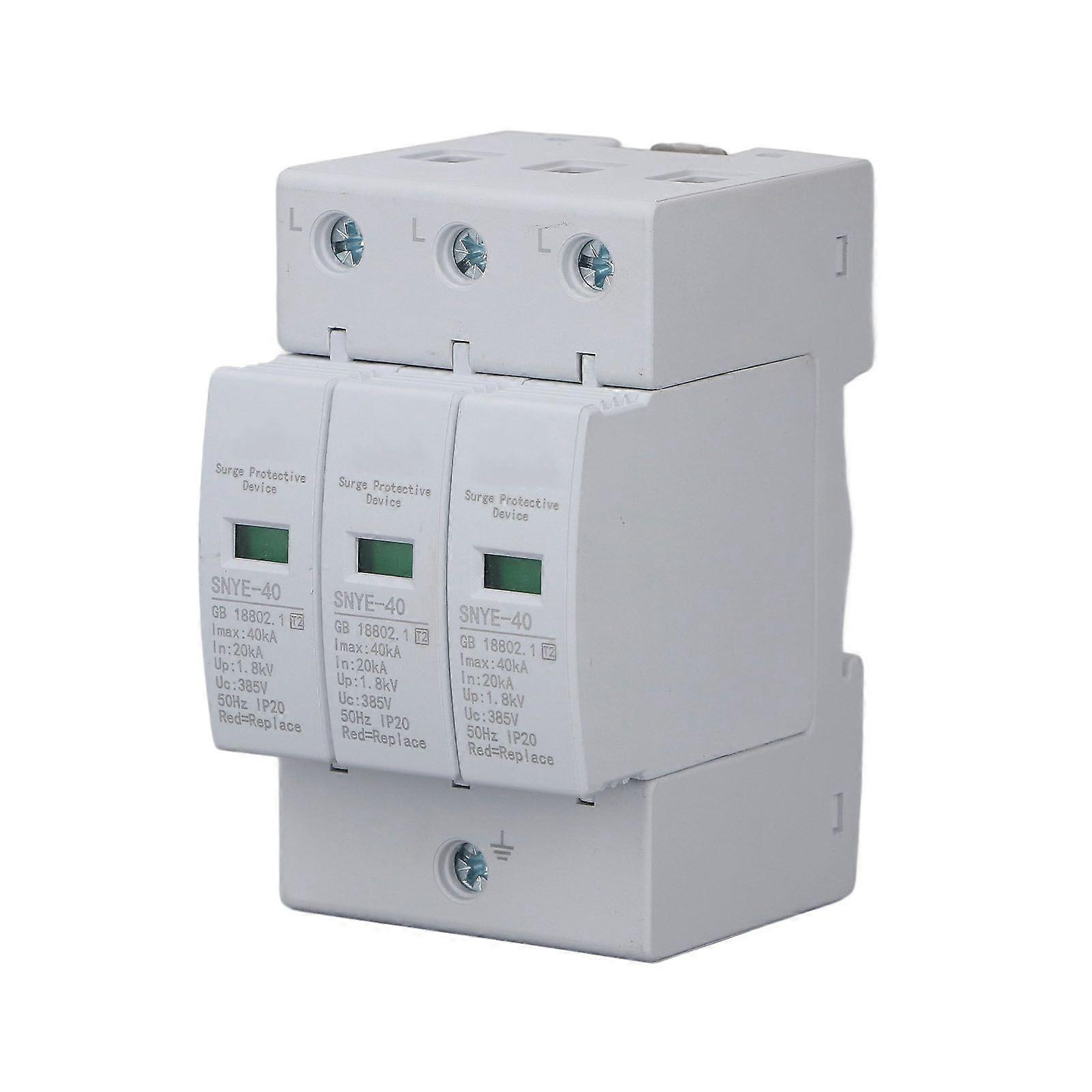High quality  SNYE-40 white surge protector monitoring arrester distribution box