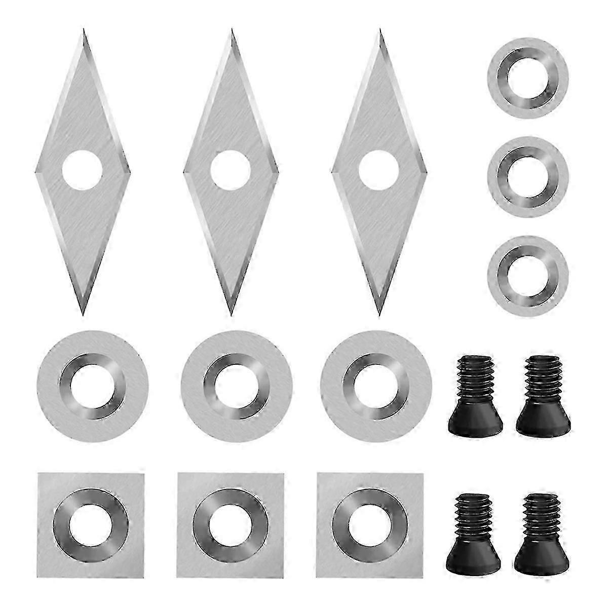 12PCS Carbide Lathe Tools. Carbide Tips. Hand Held Wood Turning Tools Assortment Set