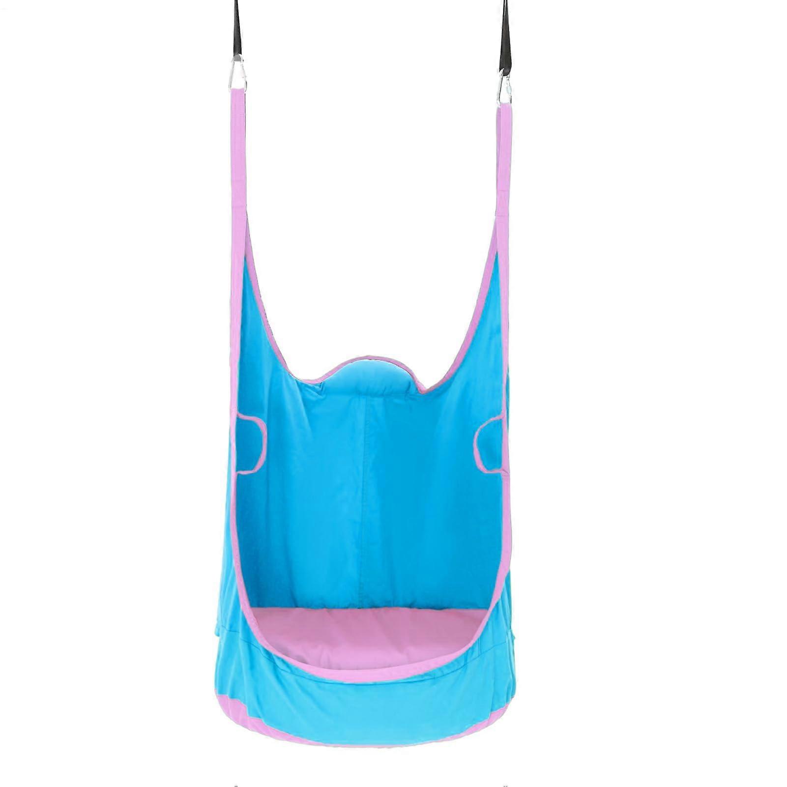 Soft Child Indoor Sensory Hammock, Pod Swing Chair Blue