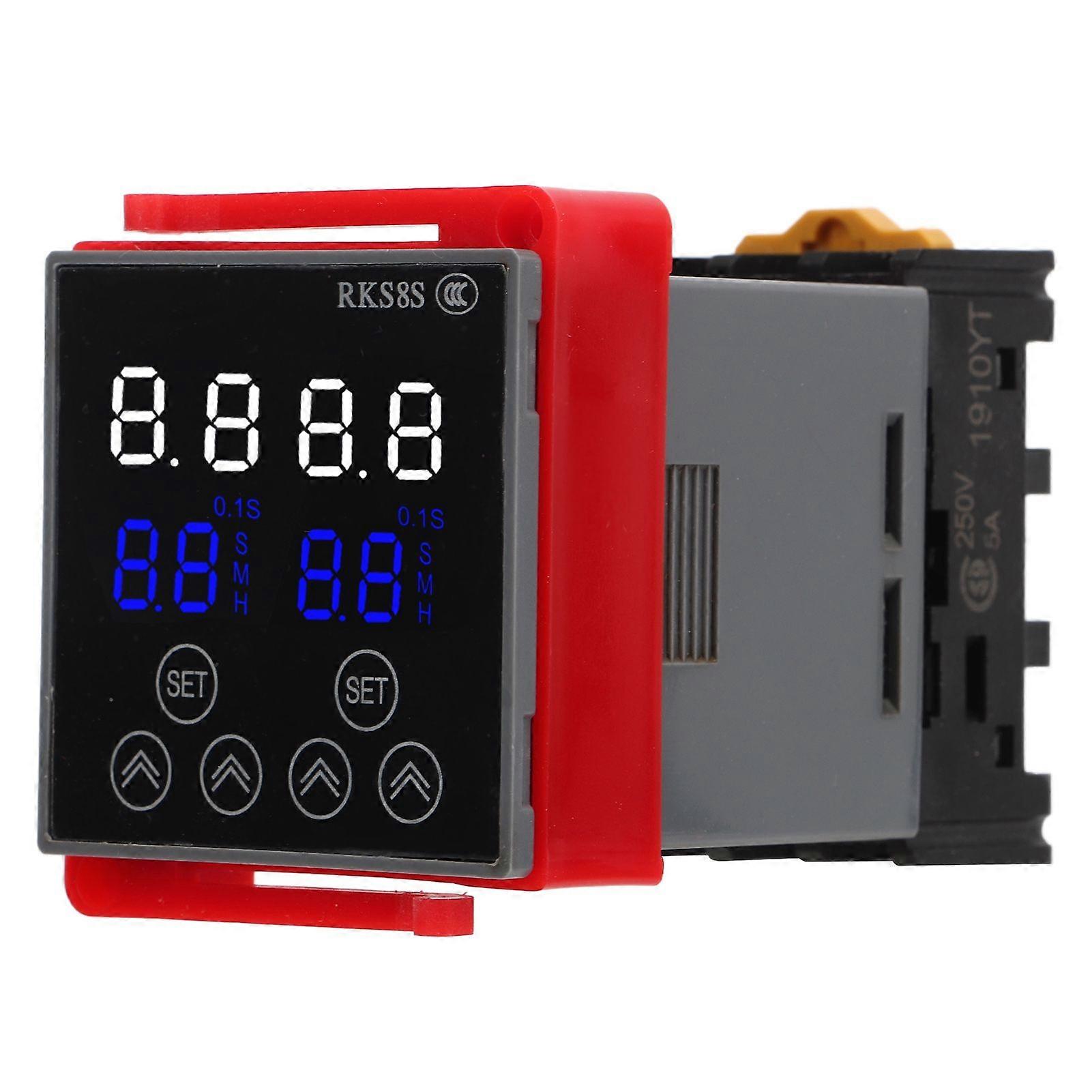 High quality  RKS8-1Z (DH48S-1Z) LCD display multi-function time relay delay