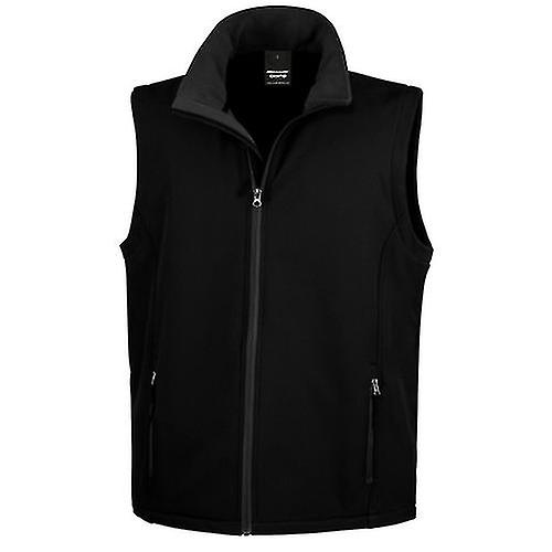 Result Mens Printable Softshell Body Warmer
