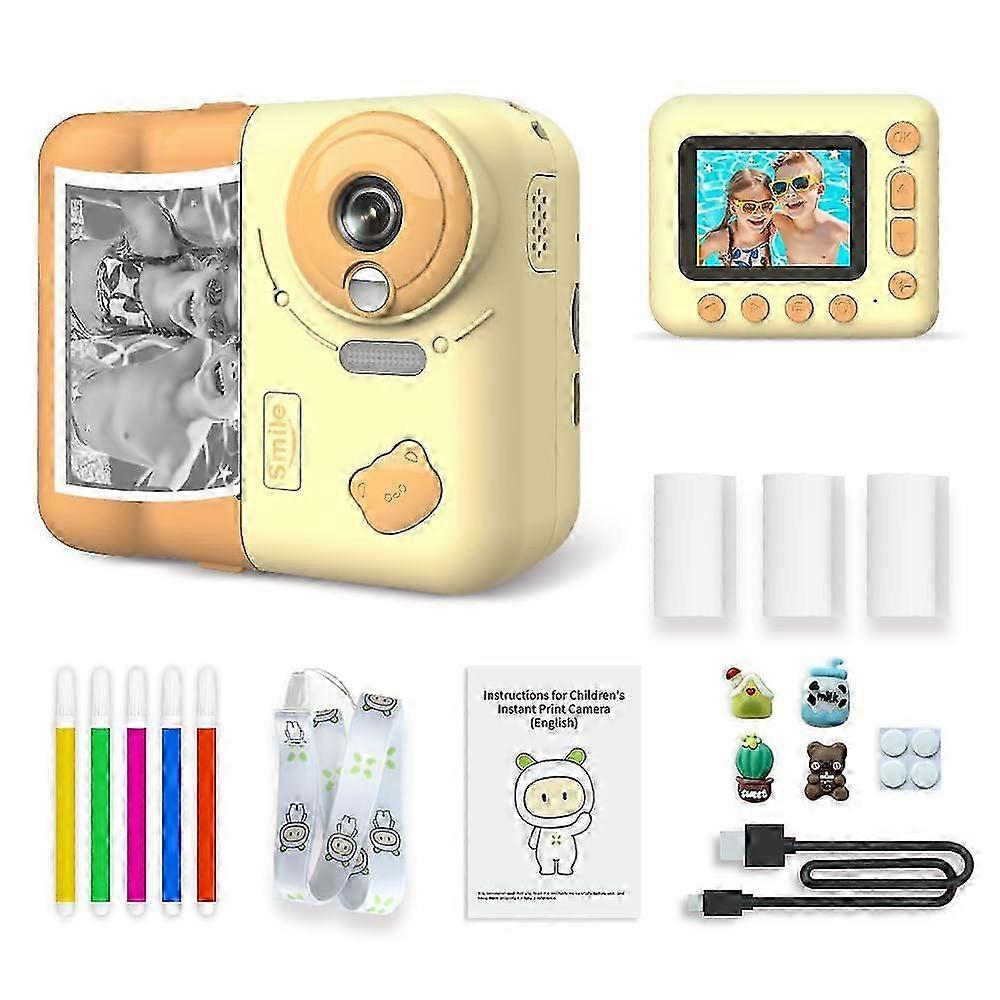 Instant Print Digital Camera for Birthday Festival with 2.4 Inch Screen 2025