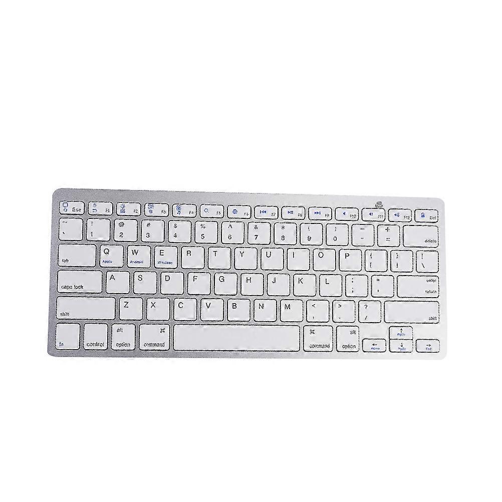 Slim Keyboard Small Portable Keyboard Compact Design for Travel Outdoor Use with Scissor Foot Structure 1Pack