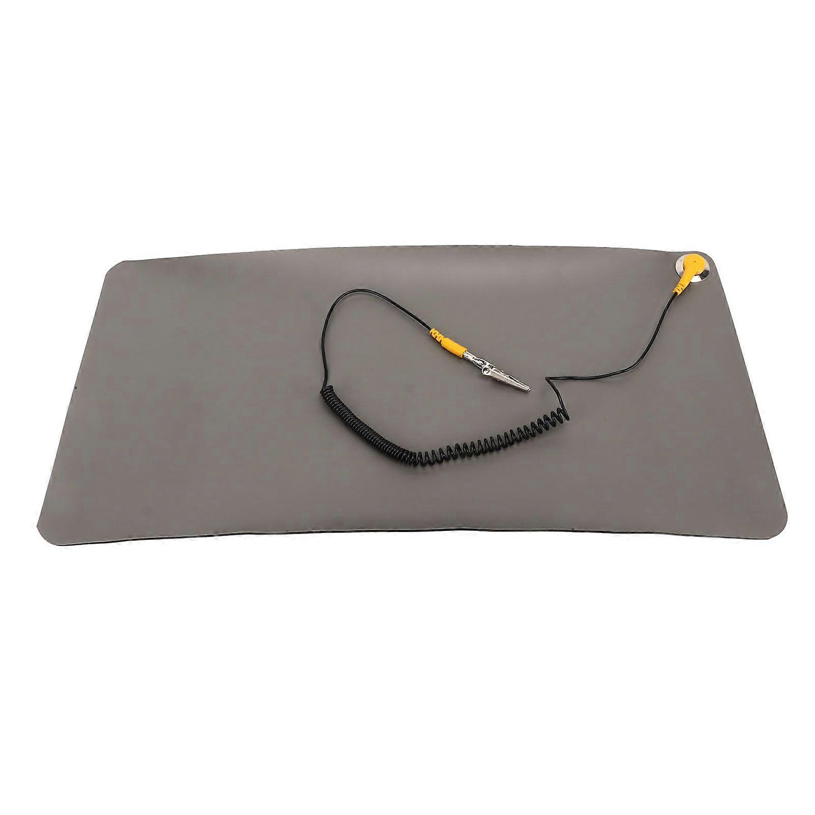 Antistatic Mat Soft 3 Layer Rubber Anti Skid Portable Anti Static Table Pad with Wristband