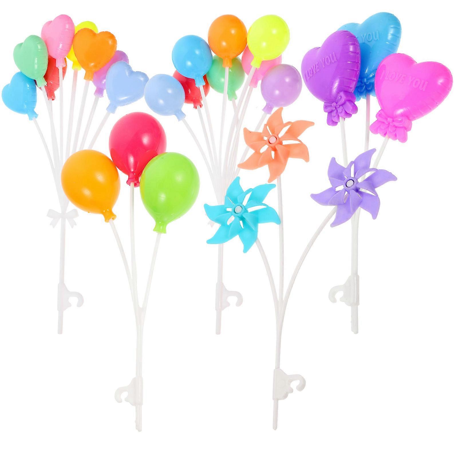 Practical Balloon Accessories for Cake and Dessert Decor with Safe Material Construction