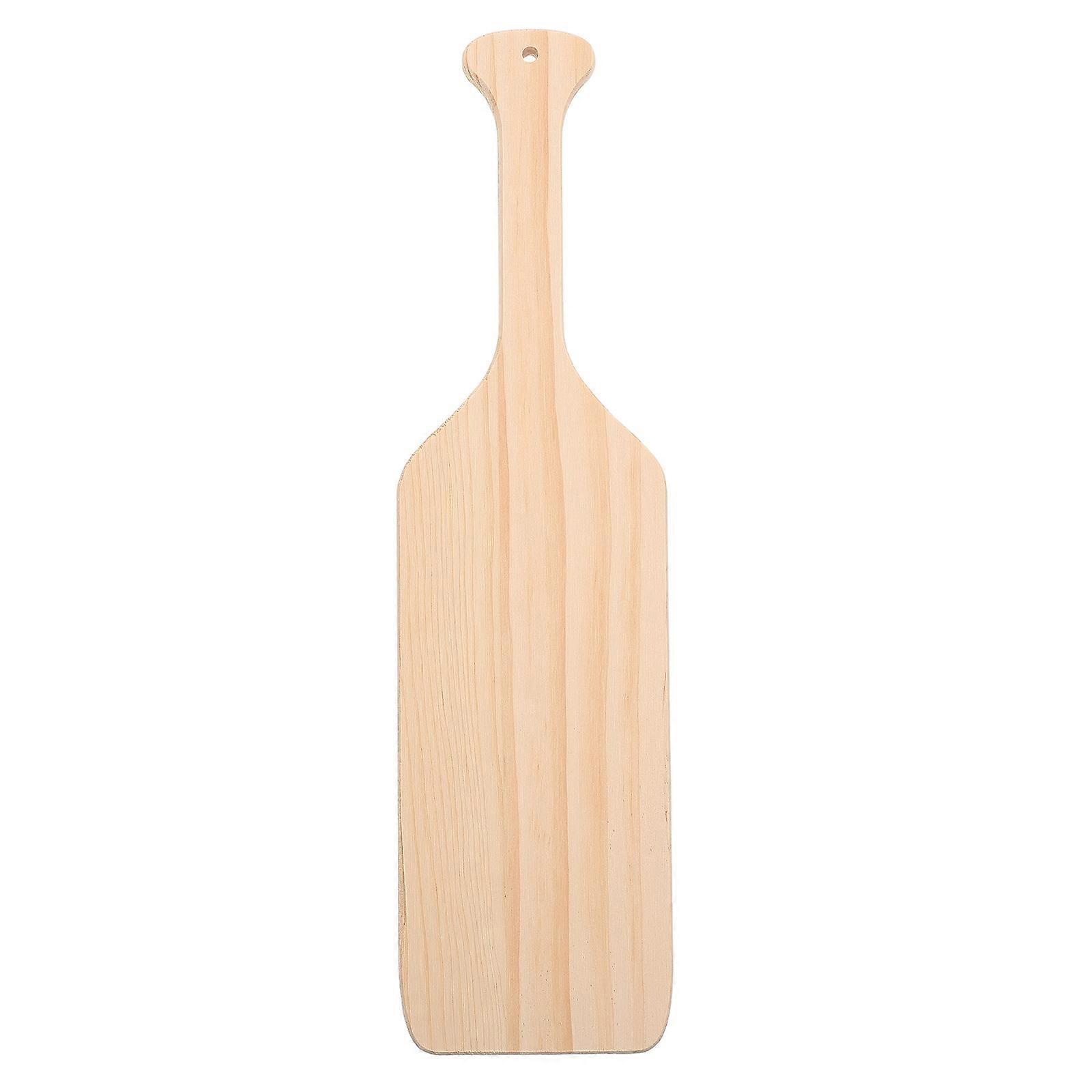 Wooden Paddle Blank Oar for Decoration – Unfinished Craft Paddle with Smooth Surface and Natural Texture for Custom Painting and Designs