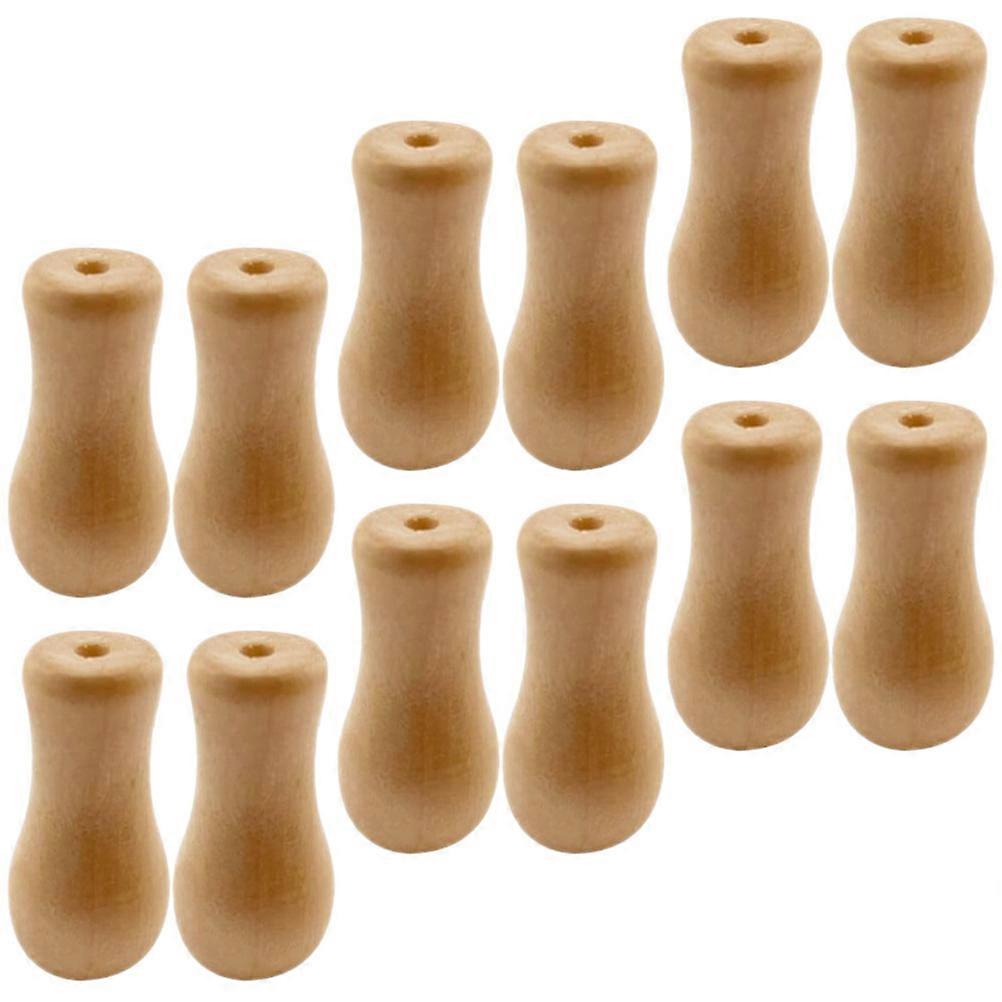 Roman Shade Pull Cord Tassel, Smooth Wooden Ends Enhancing Window Blinds