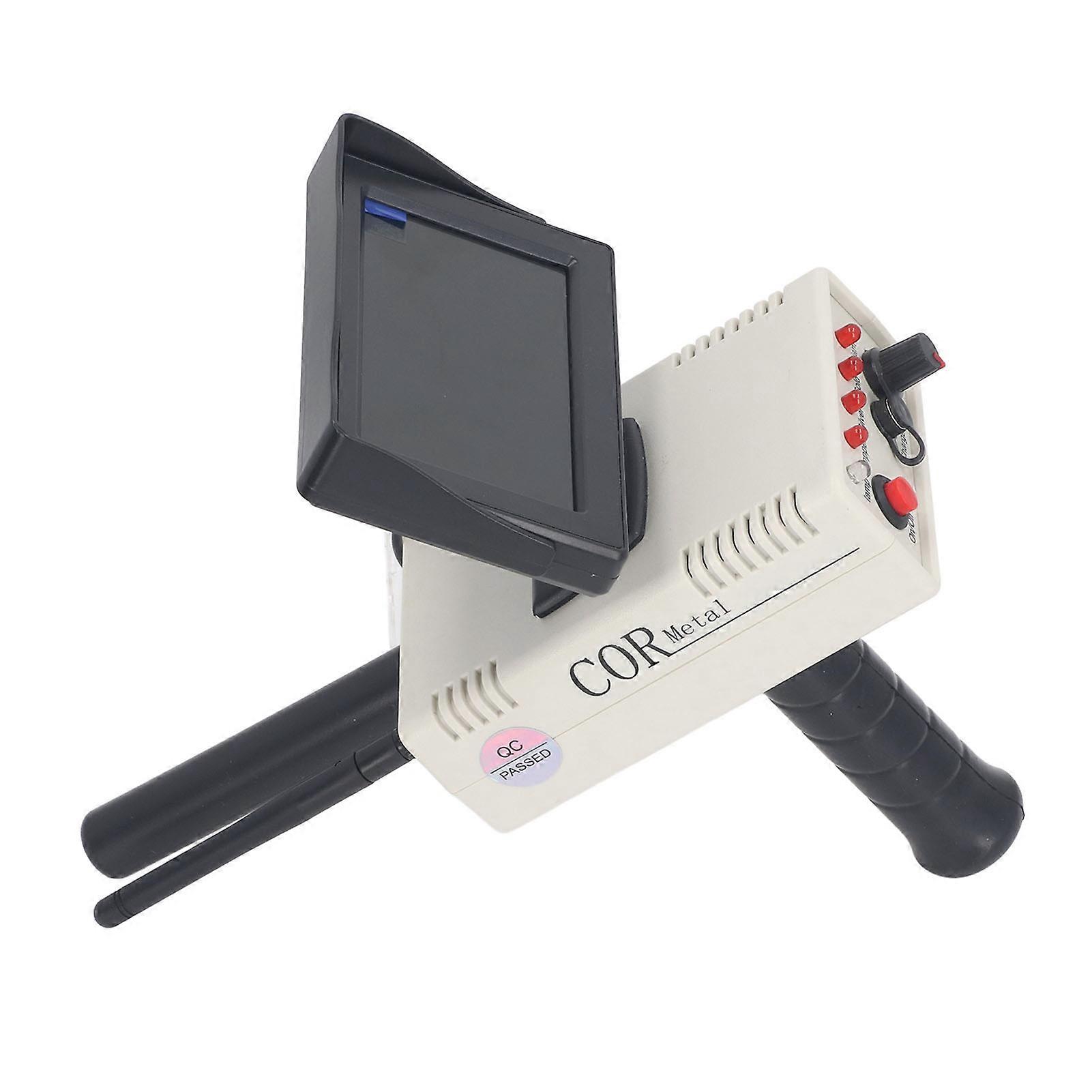 للكشف عن المعادن شاشة LCD ملونة للرؤية الليلية محدد موقع المعادن عن بعد 25 متر مكتشف العمق للذهب والفضة والنحاس