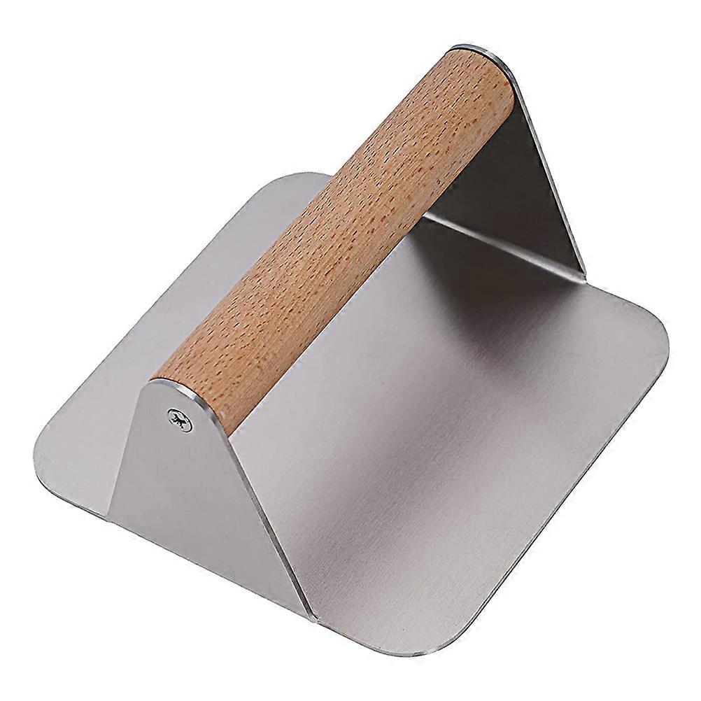 Stainless Steel Hamburger Press Patty Maker For Food Preparation Ergonomic Handle Corrosion Resistance 1Pack