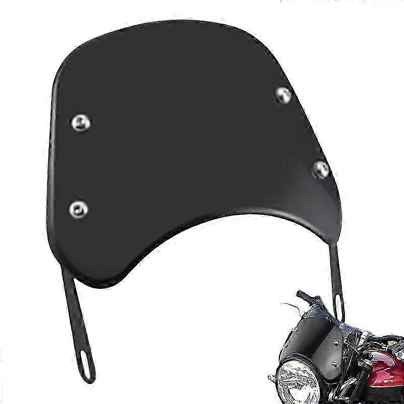 Universal Motorcycle Windshield Wind Guard Headlight Wind Deflector Spoiler Air Glass Protective Cover Windscreen for Various Brands