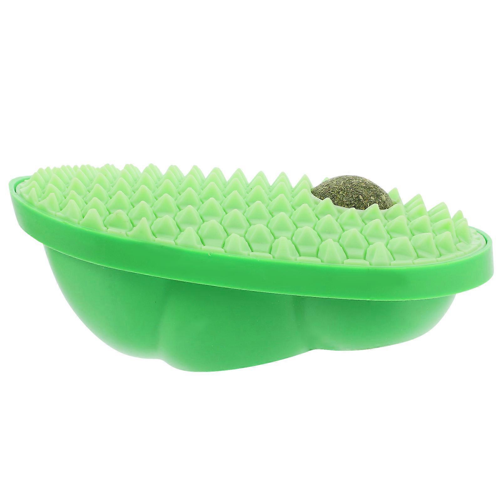 Self-grooming Cat Scratchers With Catnip Adhesive Round Shaped Design For Pet Owners 1Set