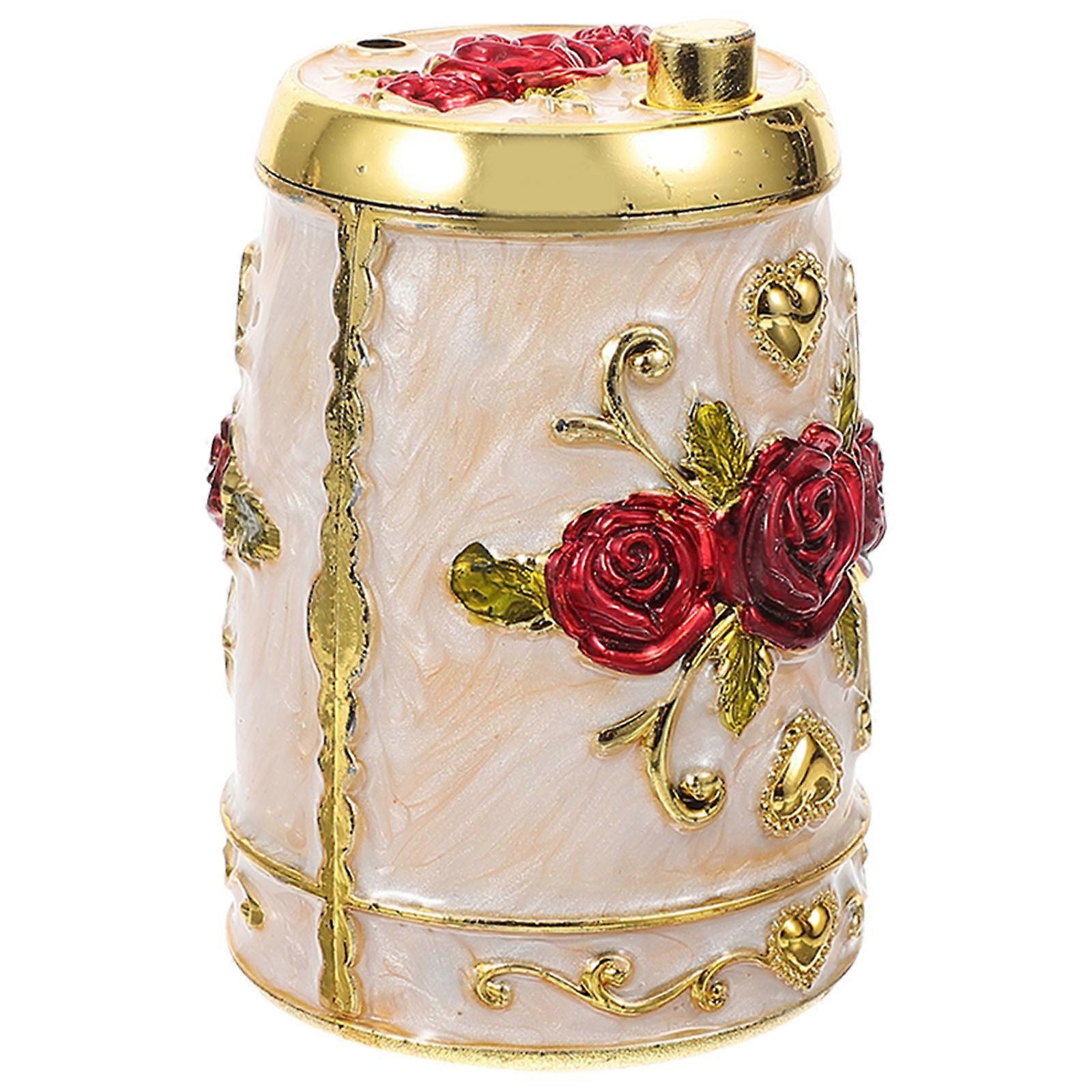 Automatic Toothpick Dispenser Holder   Stylish & Convenient Hand Press Container for Kitchen and Dining Use