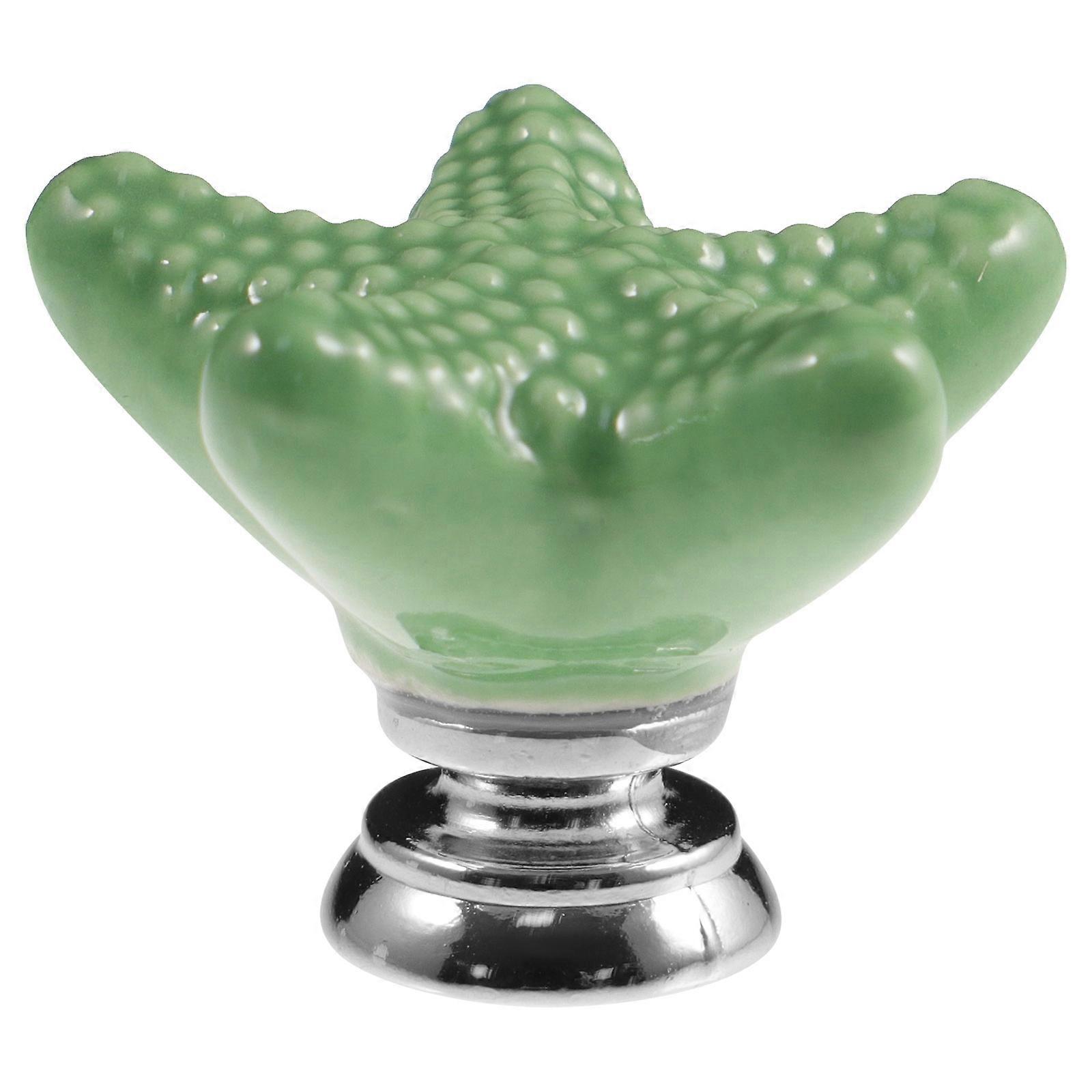 Furniture Knobs For Dresser Replacement Pulling Knob Home Use Easy to Install Green 1Pack