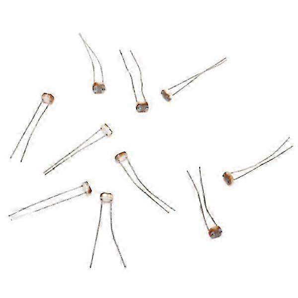 10pcs Photoresistor Gl5528 Ldr Photo Resistors Light-dependent